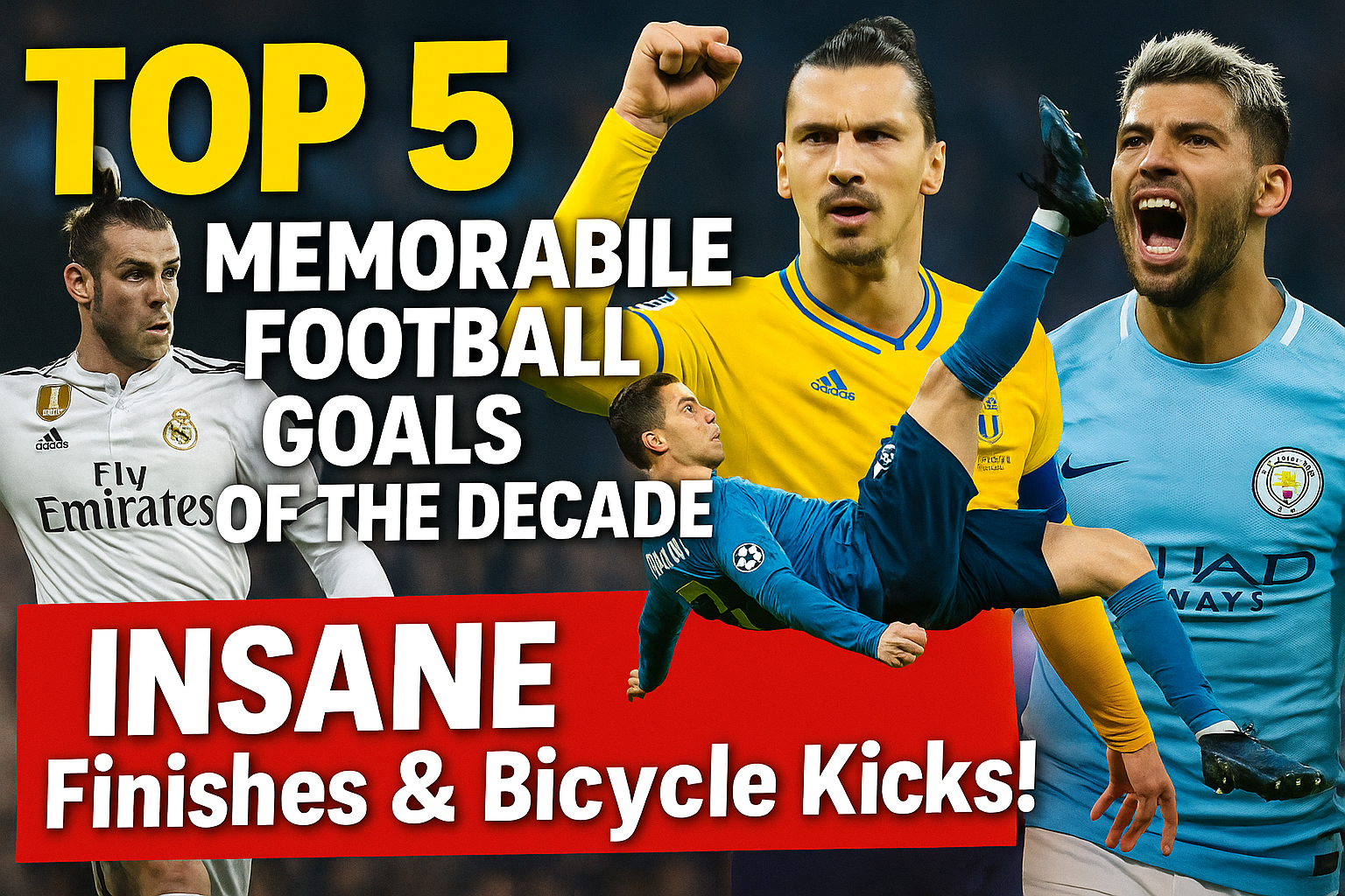 Most Memorable Football Goals of the Decade